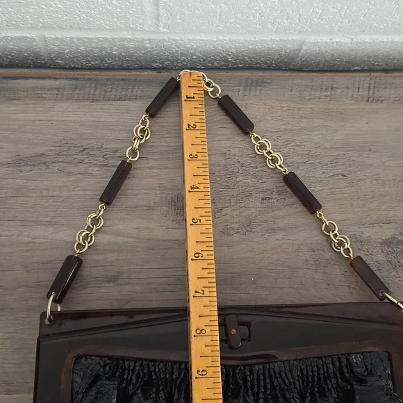 Colombetti Milano Vintage Snake Skin Purse - Picture 13 of 13